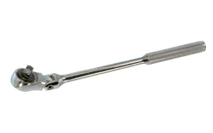 11" Ratchet Handle 3/8" Dr with Flex Head - Made in Japan
