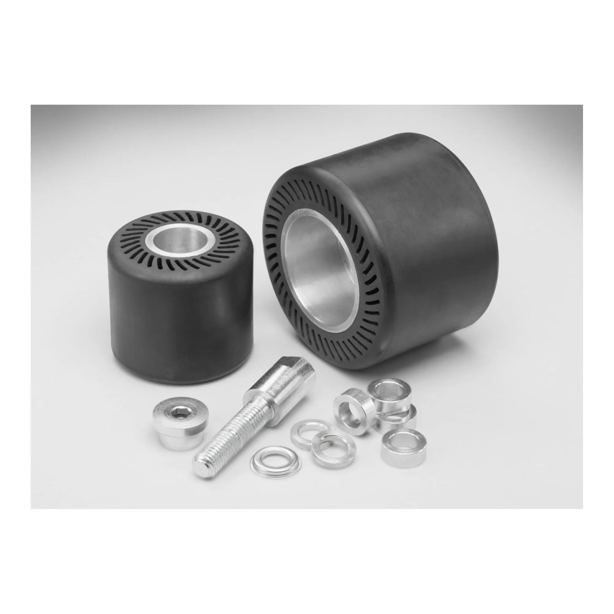 3M Rubber Slotted Expander Wheel 28349, 3-2/5 in x 3 in 5/8 in ArborHole