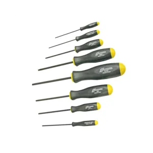 Bondhus 10633 Ball End Screwdriver Set, 8 Piece