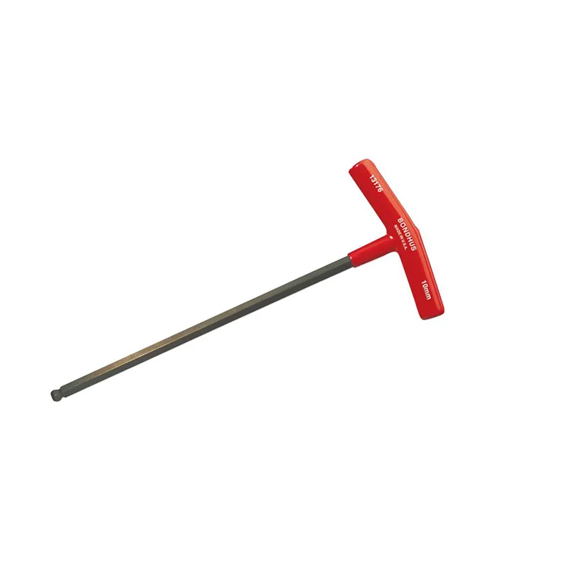 Bondhus 13160 4 x 220mm Ball End Tip Graduated Length T-Handle with ProGuard Finish, 2 Piece