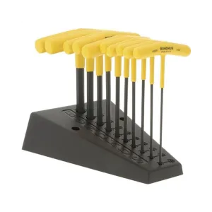 Bondhus 13390 Hex T-handle Set, 10 Piece