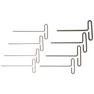 Bondhus 15432 Loop T-Handle with ProGuard Finish, 8 Piece Set