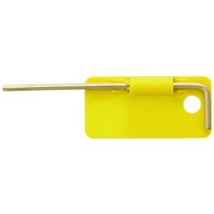 Bondhus 39162 4.5mm x 114mm Hex Tip Long Arm L-Key with GoldGuard Finish