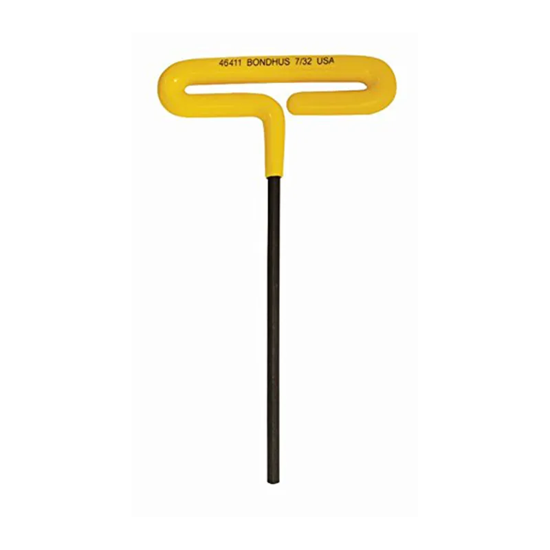 Bondhus 46513 5/16 x 9" Hex Tip Cushion Grip Loop T-Handle with ProGuard Finish, 2 Piece
