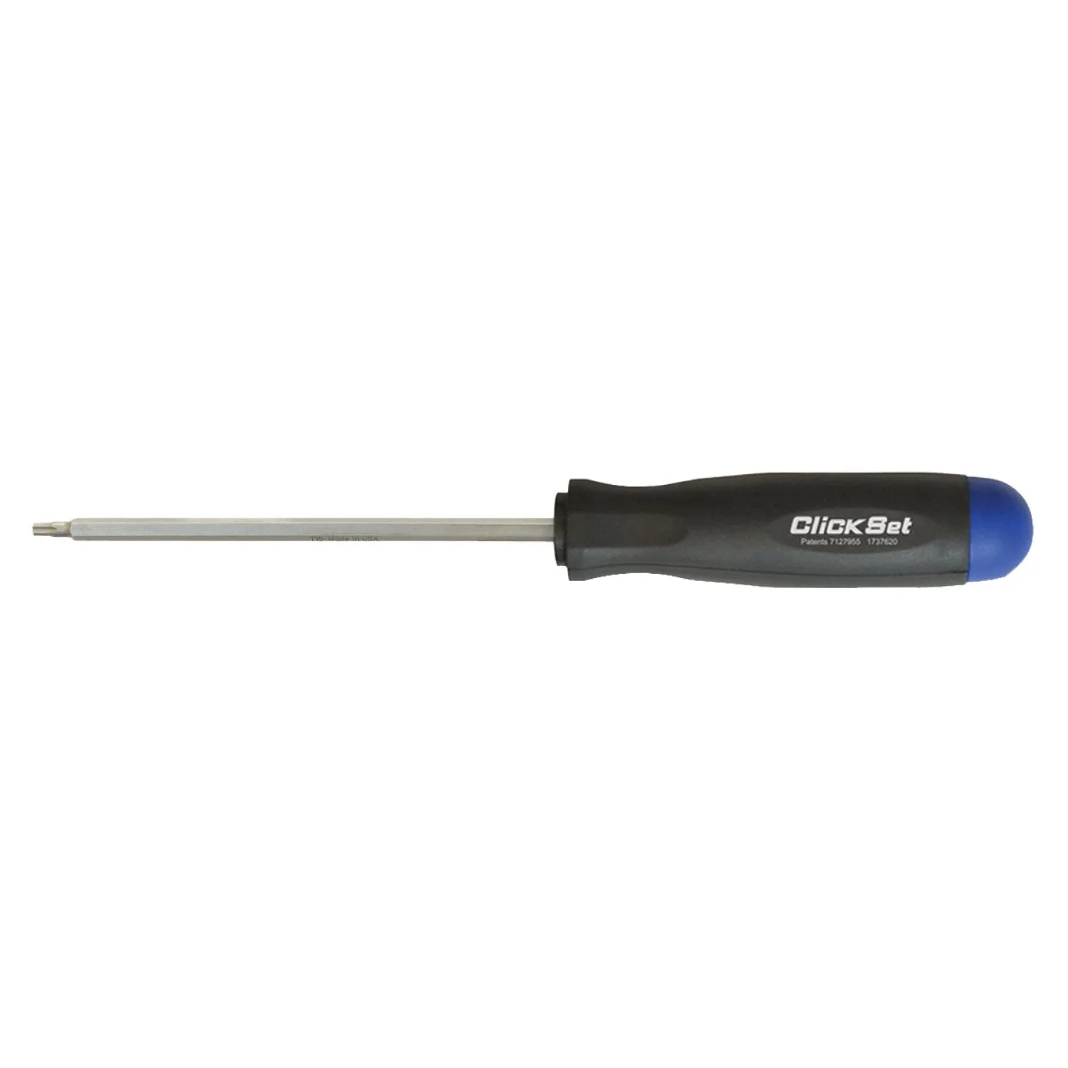 Bondhus 50076 ClickSet Handle - 31.0in-lb/3.5Nm   T15 TorxPlus Blade