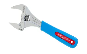 Channellock 8" Adjustable Wrench "Wide Azz" 'Code Blue"