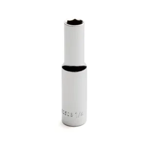 Cougar Pro E2510 1/4" Drive 6 Point Deep Socket, 5/16 Inch