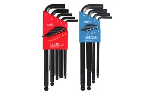 Eklind Ball Hex-L Wrench Key Sets - SAE & Metric