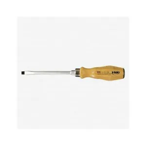 Felo 0715718043 Slotted Wood Handle Screwdriver