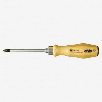 Felo 0715718067 Wood Handle Phillips Screwdriver