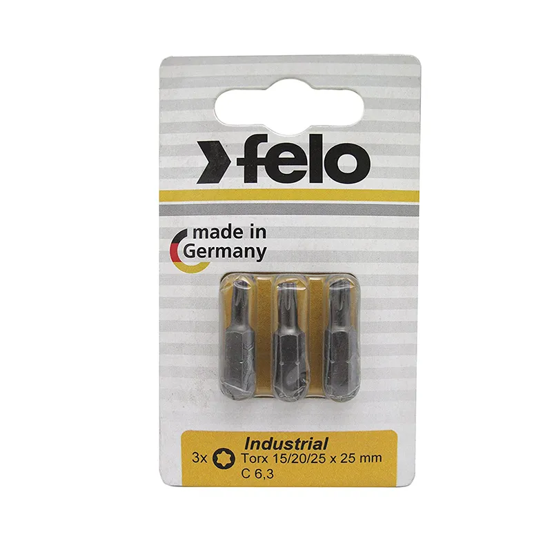 Felo 0715752157 TORX Industrial Bits, 3 Piece