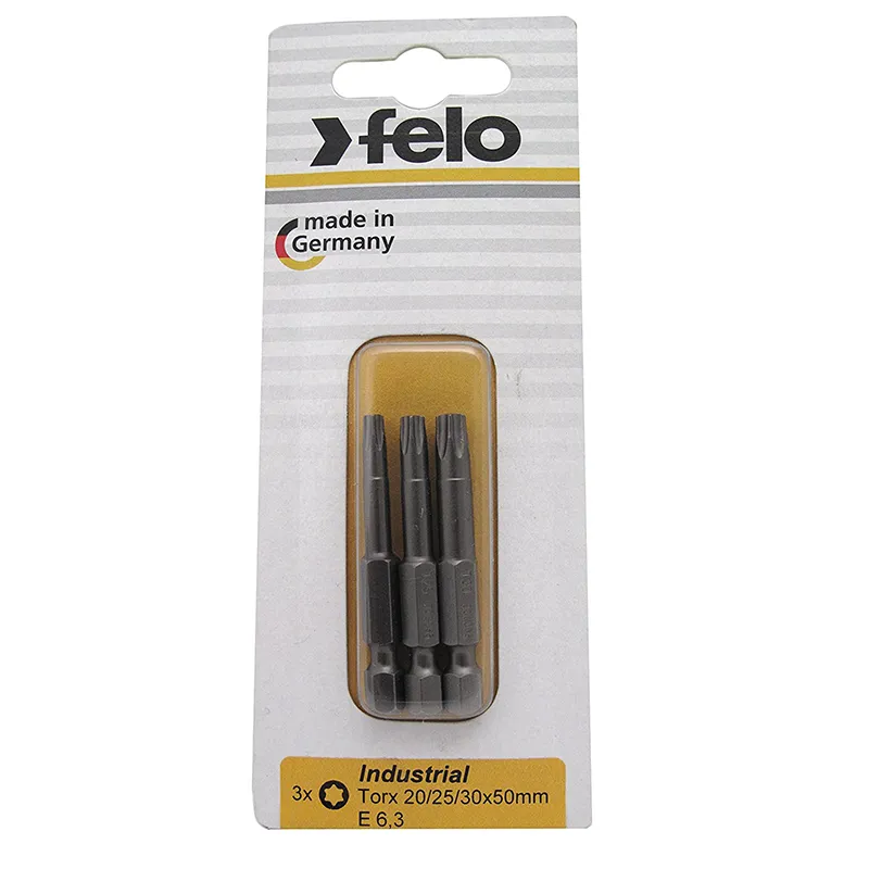 Felo 0715752241 TORX Industrial Bits, 3 Piece