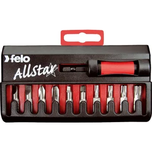 Felo 0715752755 AllStar Bit Box, 10 Piece