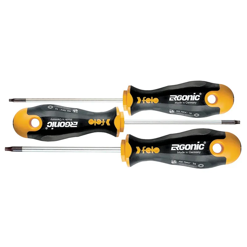 Felo 0715753171 Ergonic TORX Screwdriver Set, 3 Piece