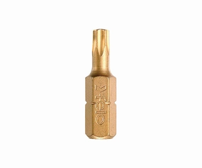 Felo 0715750234 T45 x 1" TORX Tin Bit on 1/4" Stock