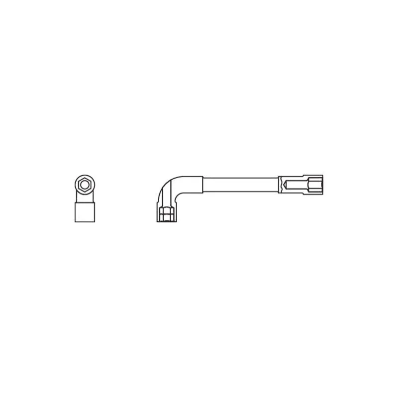 Gedore 1436805 Double Ended Socket Wrench 9 mm