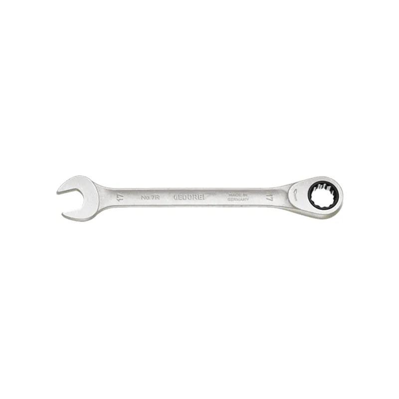 Gedore 2297434 7 R-005 Combination ratchet spanner set