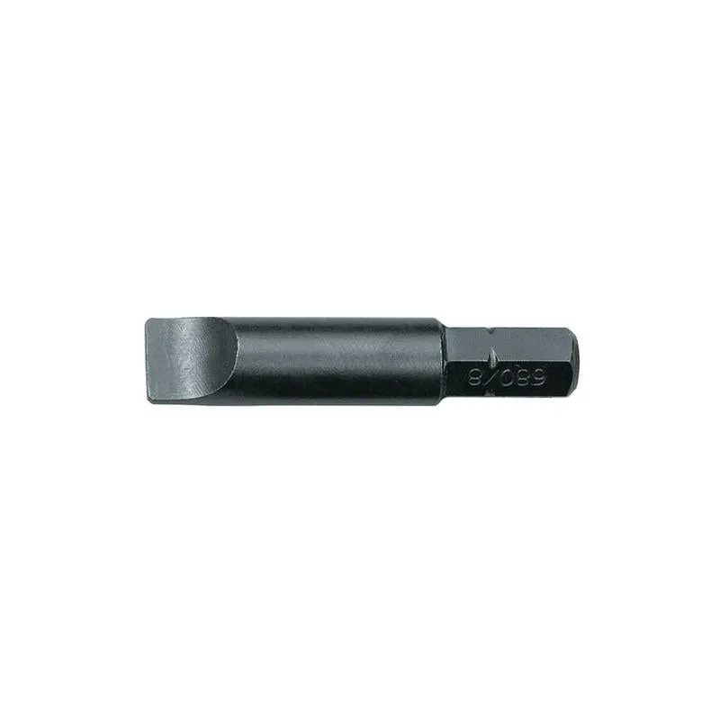 Gedore 6538020 Screwdriver Bit 1/4 Inch , Value Pack 10 - Pc , Slotted 7 mm