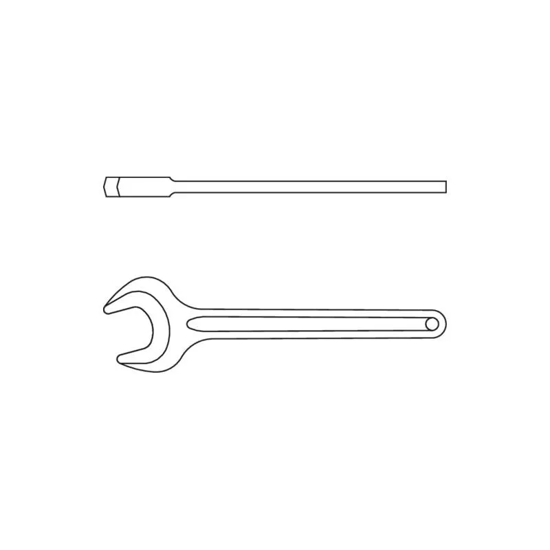 Gedore 6576460 894 Single Open Ended Spanner 135 mm
