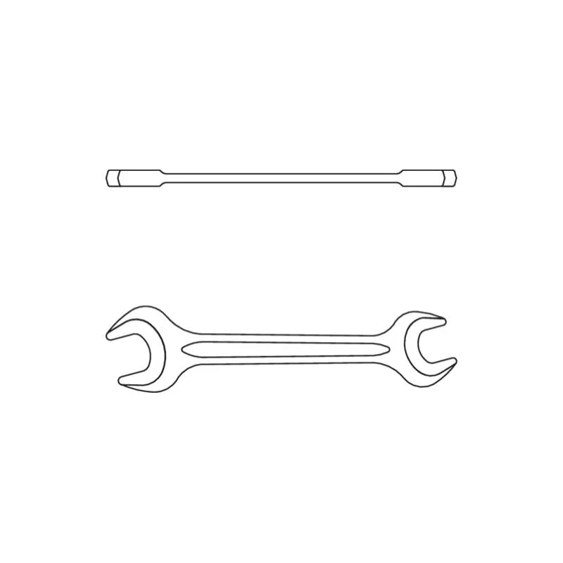 Gedore 6585880 Double open ended spanner 14x15 mm