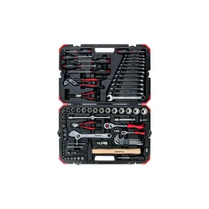 Gedore R46003100 Socket set 1/4 1/2 size10-32mm 100 Piece