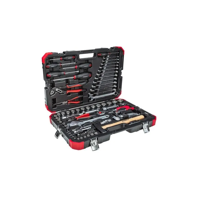 Gedore R46003100 Socket set 1/4 1/2 size10-32mm 100 Piece
