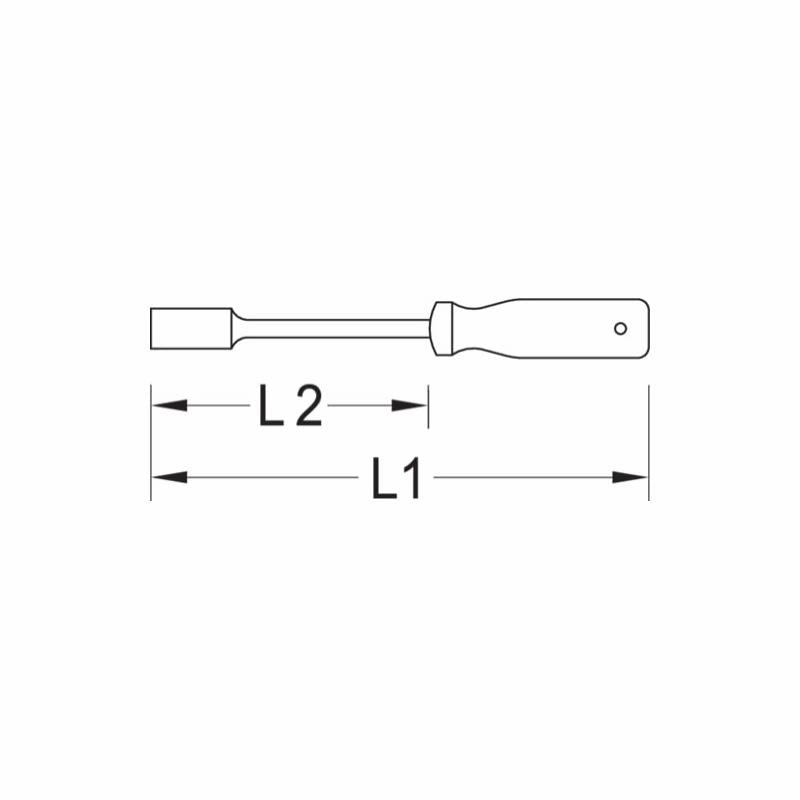 Gedore 6536590 Bit Screwdriver 1/4", 210 mm