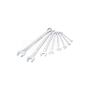 Hazet 600LG/8 Combination wrench, extra long 8 piece set metric