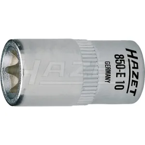 Hazet 850-E12 TORX Square, Hollow 6.3mm (1/4") E12 Socket