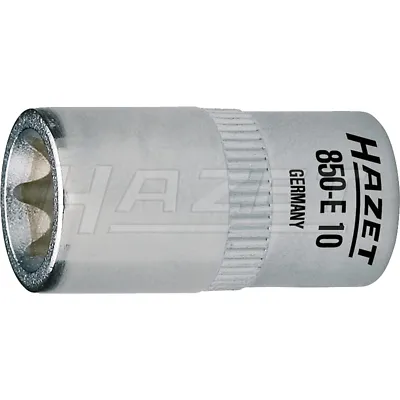 Hazet 850-E12 TORX Square, Hollow 6.3mm (1/4") E12 Socket