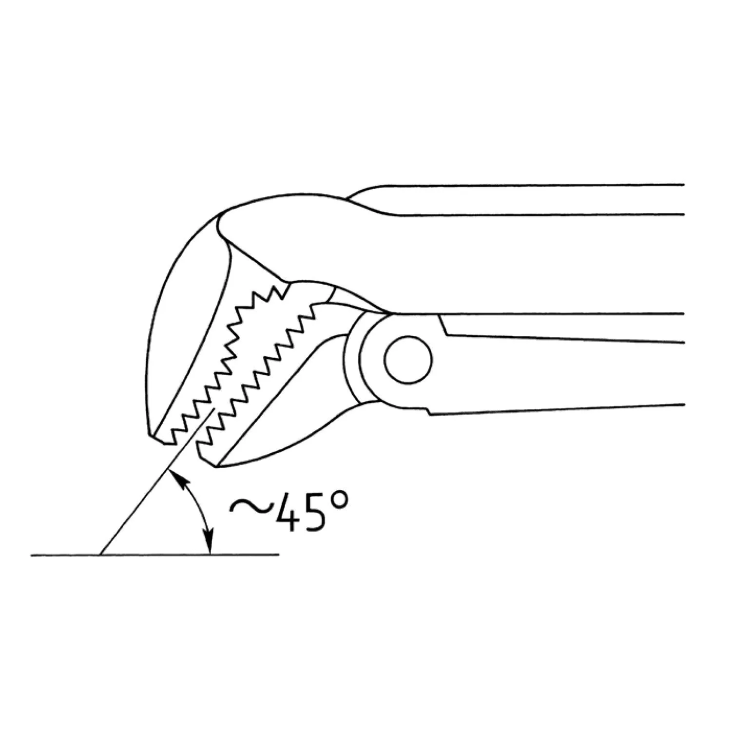 Heyco 01330003020 Elbow Pipe Wrenches, Swedish Pattern, Length-705mm