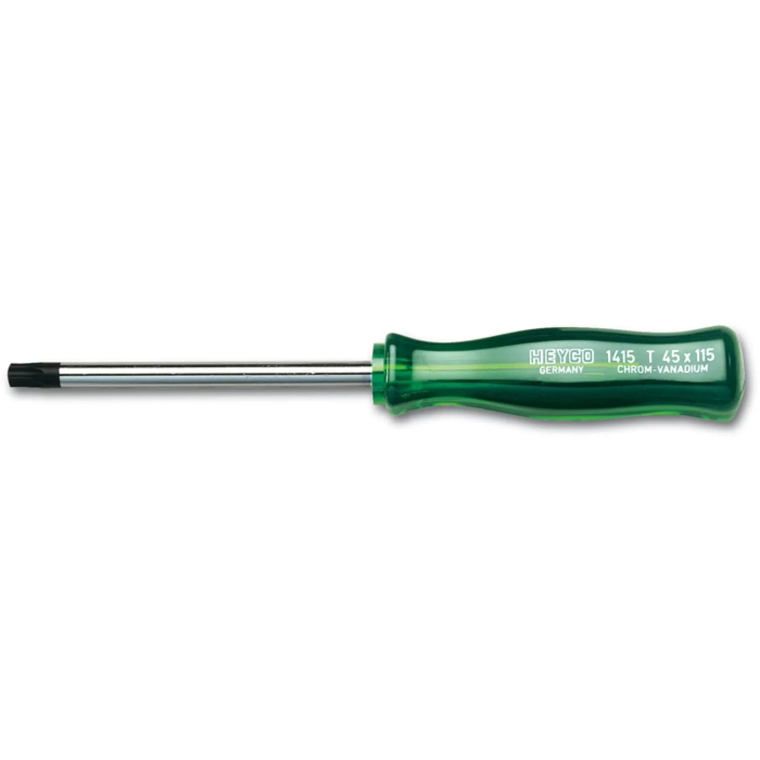 Heyco 01415000680 TORX Screwdriver with Acetate Handle, Size-T6, Length-130mm