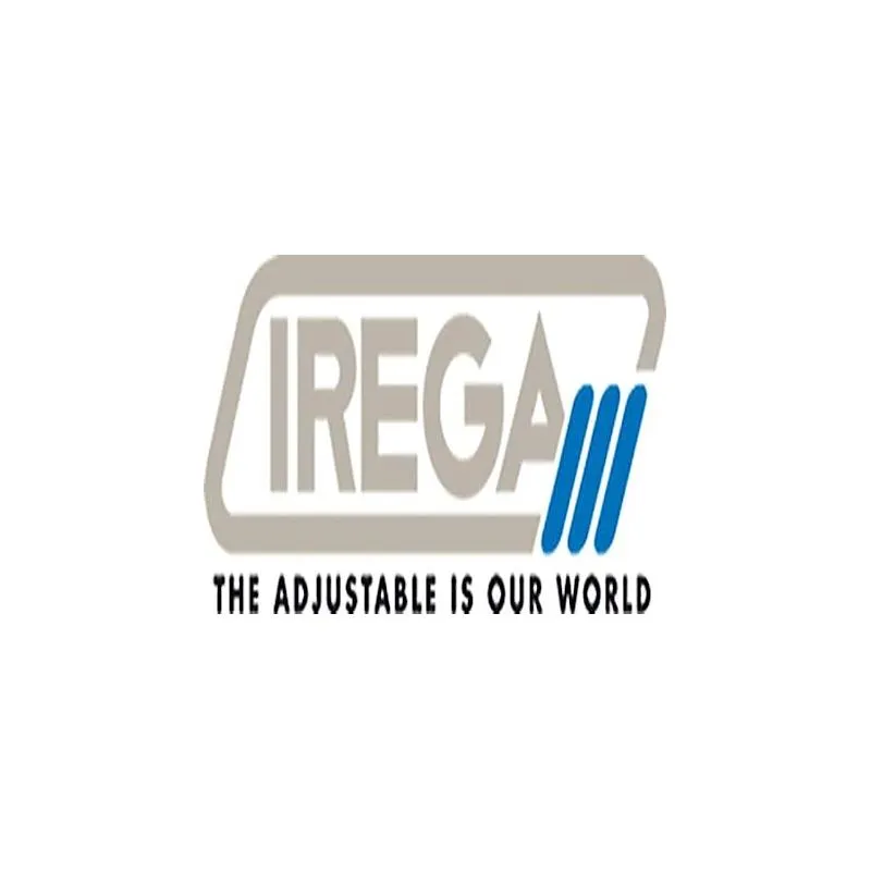 Irega  77W8 Wide-Opening Adjustable Wrench with Red Anti-Slip Textured Handles, 77W-8