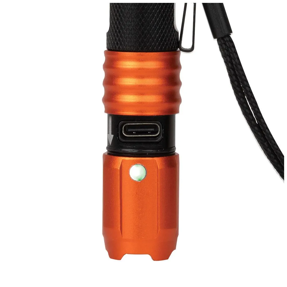 Klein 56411 Rechargeable Waterproof LED Pocket Light with Lanyard