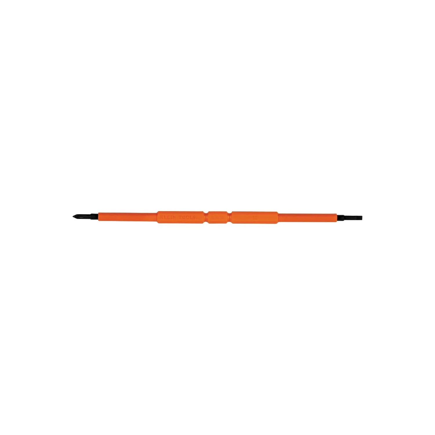 Klein Tools 13157INSP Screwdriver Blades, Insulated Double-Ended Slotted & Phillips, 2-Pack