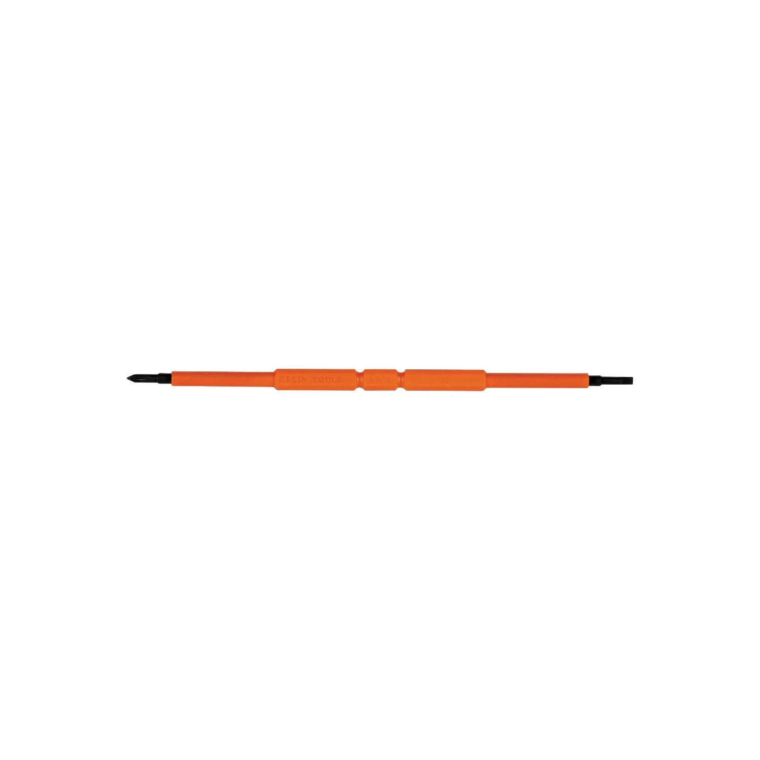 Klein Tools 13157INSP Screwdriver Blades, Insulated Double-Ended Slotted & Phillips, 2-Pack