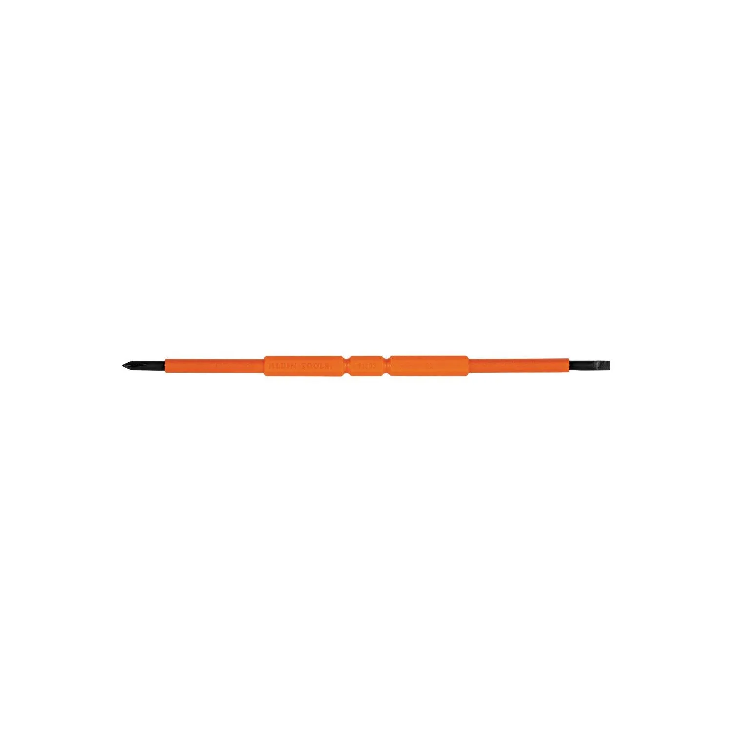 Klein Tools 13157INSP Screwdriver Blades, Insulated Double-Ended Slotted & Phillips, 2-Pack