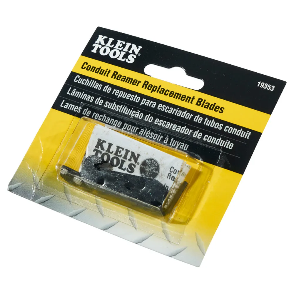 Klein Tools 19353 Conduit Reamer Replacement Blade Kit