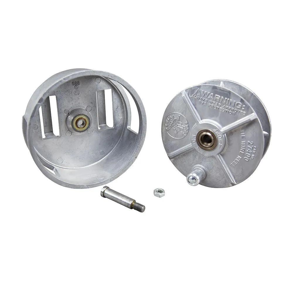 Klein Tools 27400 Tie Wire Reel, Lightweight Aluminum