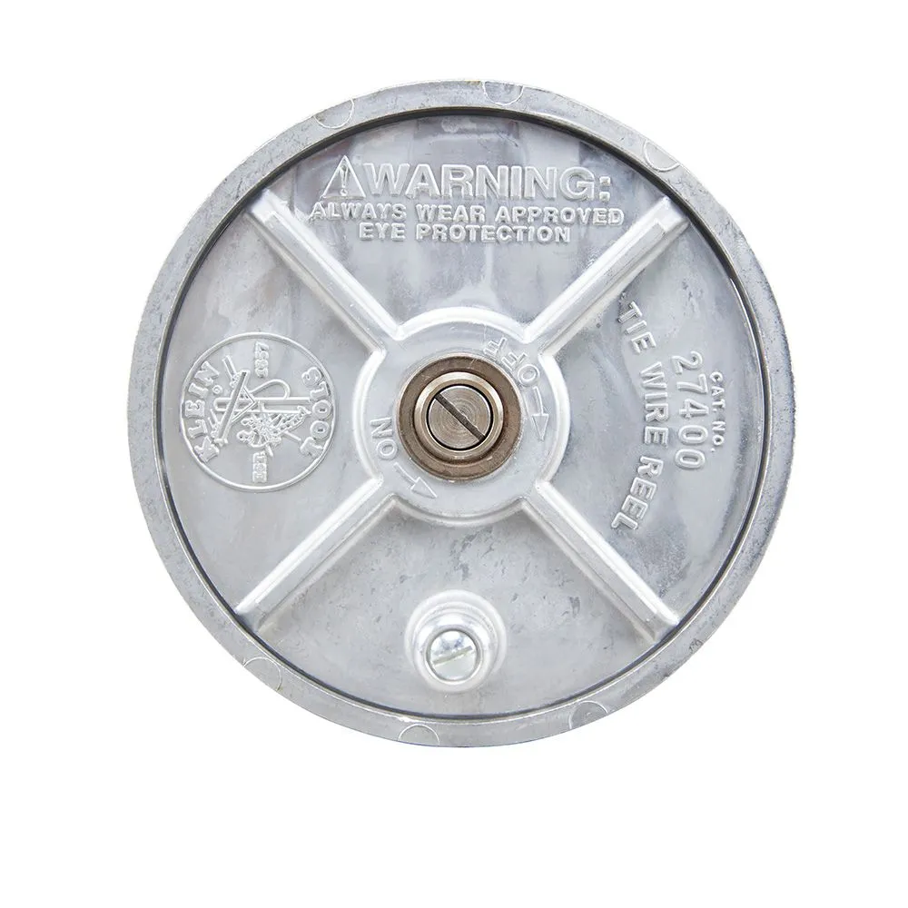 Klein Tools 27400 Tie Wire Reel, Lightweight Aluminum