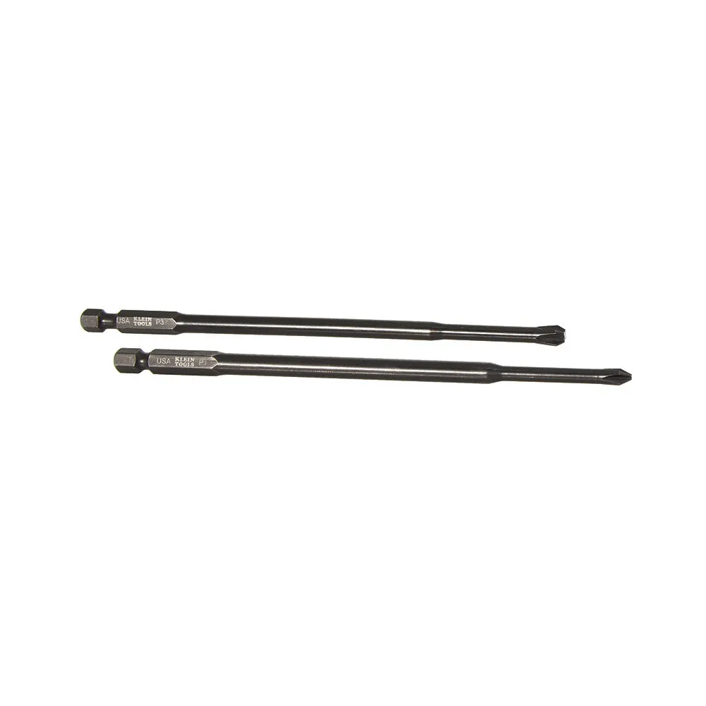 Klein Tools 32235 Power Driver Set, #1 and #3 Phillips, 6-Inch