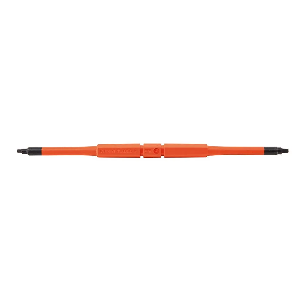 Klein Tools 32286 Flip-Blade Insulated Screwdriver, 2-in1, Ph Bit #1, Sl Bit 3/16-Inch