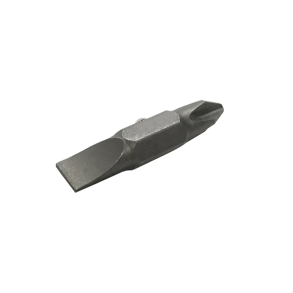 Klein Tools 32483 Bit for 11-in-1 and 10-in-1 Klein Screwdriver, #2 Phillips, 1/4-Inch Slotted