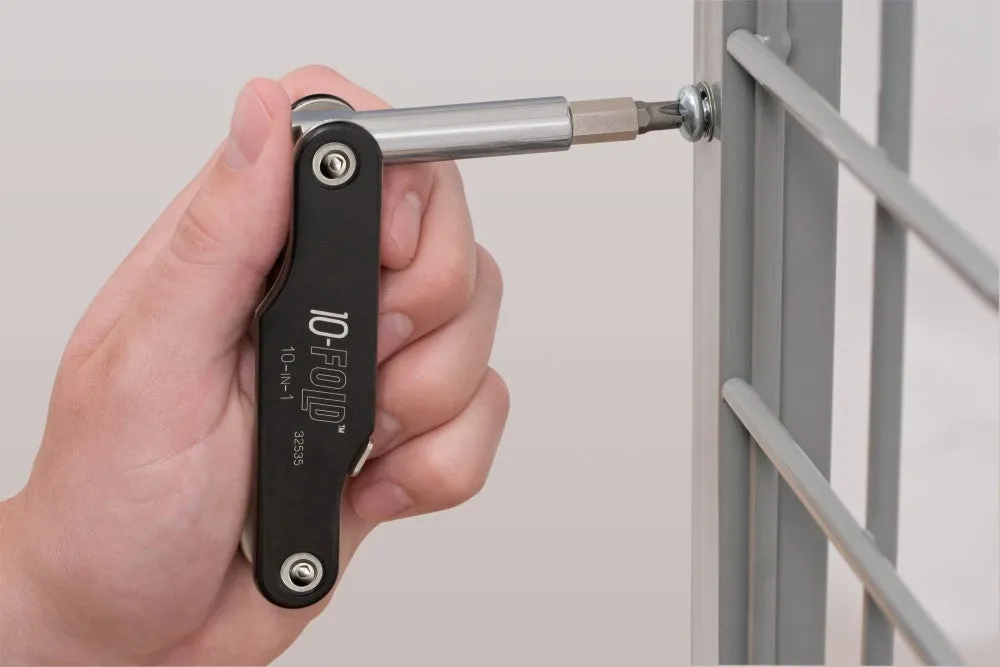 Klein Tools 32535 Ten Key Fold-up Driver