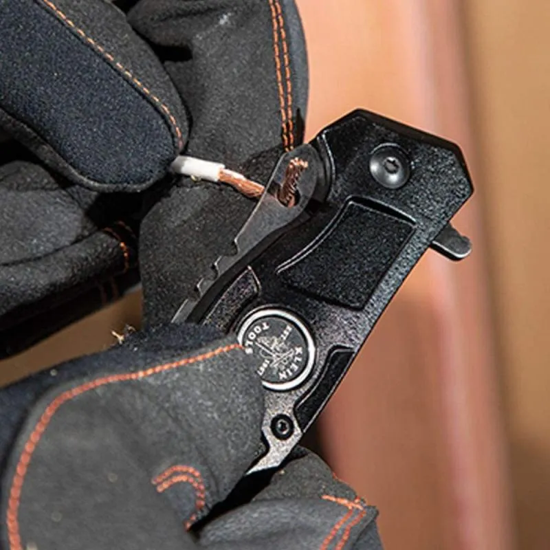 Klein Tools 44228 Electricians Bearing-Assisted Open Pocket Knife