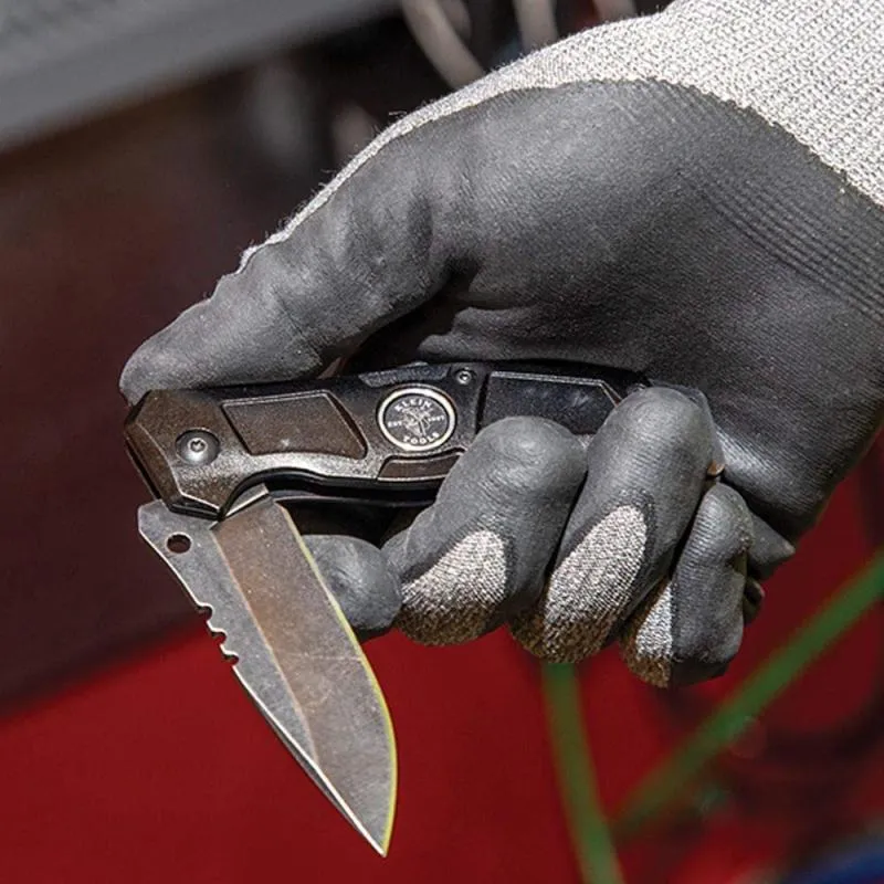 Klein Tools 44228 Electricians Bearing-Assisted Open Pocket Knife