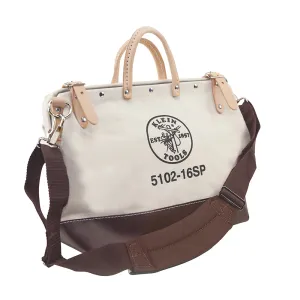 Klein Tools 5102-16SP Deluxe Canvas Tool Bag, 16-Inch
