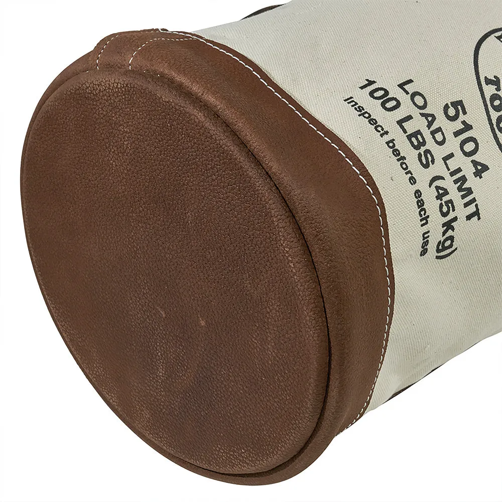 Klein Tools 5104 Leather-Bottom Bucket