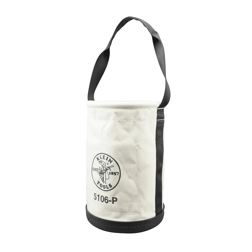 Klein Tools 5106P Straight-Wall Bucket Inside Pockets