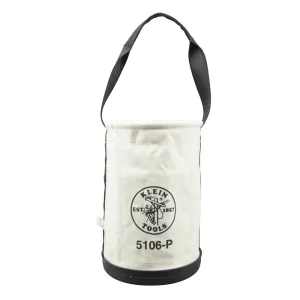 Klein Tools 5106P Straight-Wall Bucket Inside Pockets